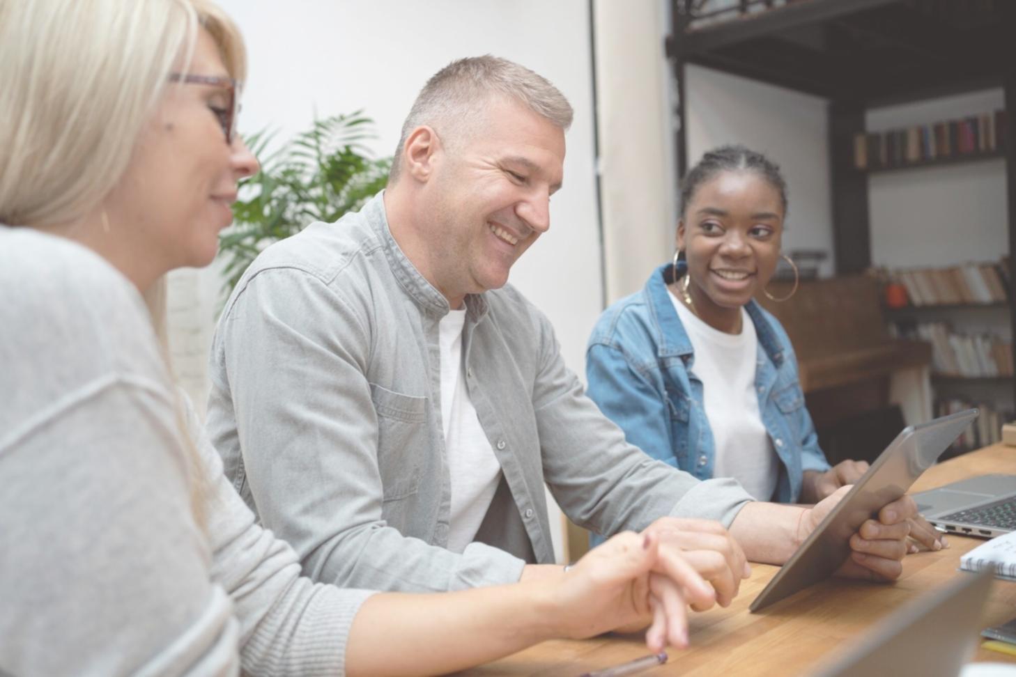 Student workspace setup for financial analysis learning